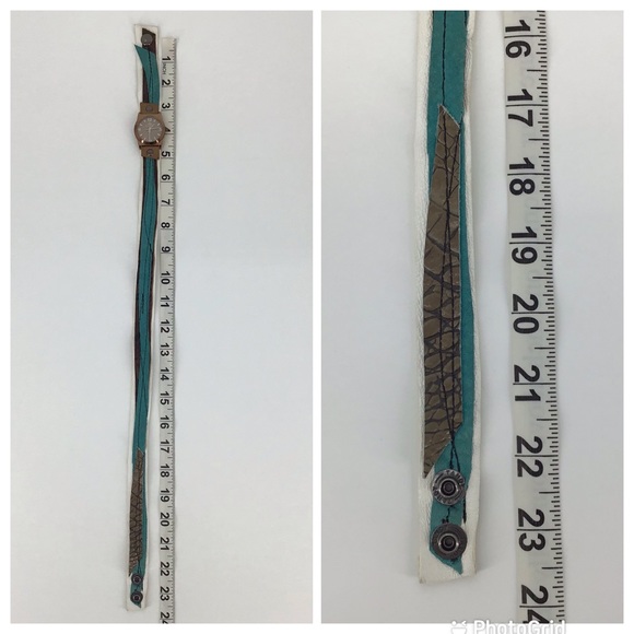 Kroc n Dial Funky & Fearless Leather Wrap Watch - Picture 15 of 15